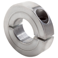 Climax Metal Products 1/8" ID Split Recessed Screw Collar, Al H1C-012-A